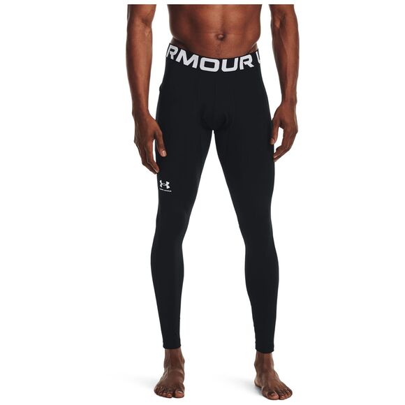 Under Armour 1366075-001 Men's Sz M Black ColdGear Armour Compression Leggings - Picture 6 of 8